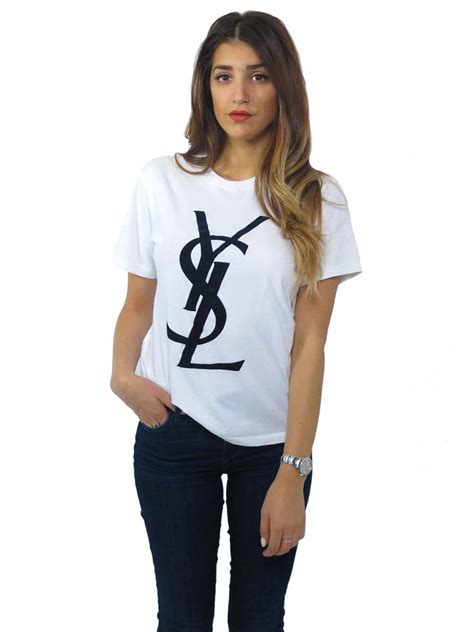 ysl t shirt pink|YSL denim shirt.